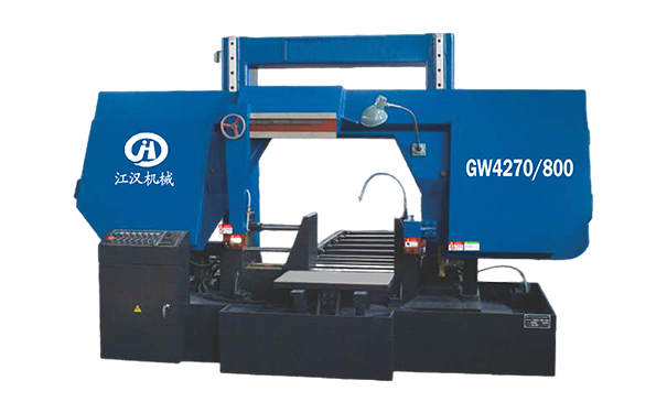 枝江GW4270/800双柱龙门卧式带锯床